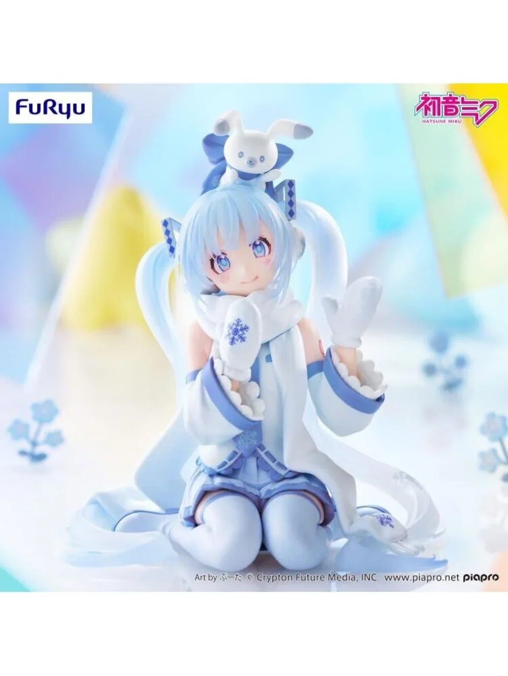 FuRyu Snow Miku Sky Town 10th Anniversary Figure - Cute Winter Hatsune Miku